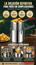 FREIDORA CON CANASTA